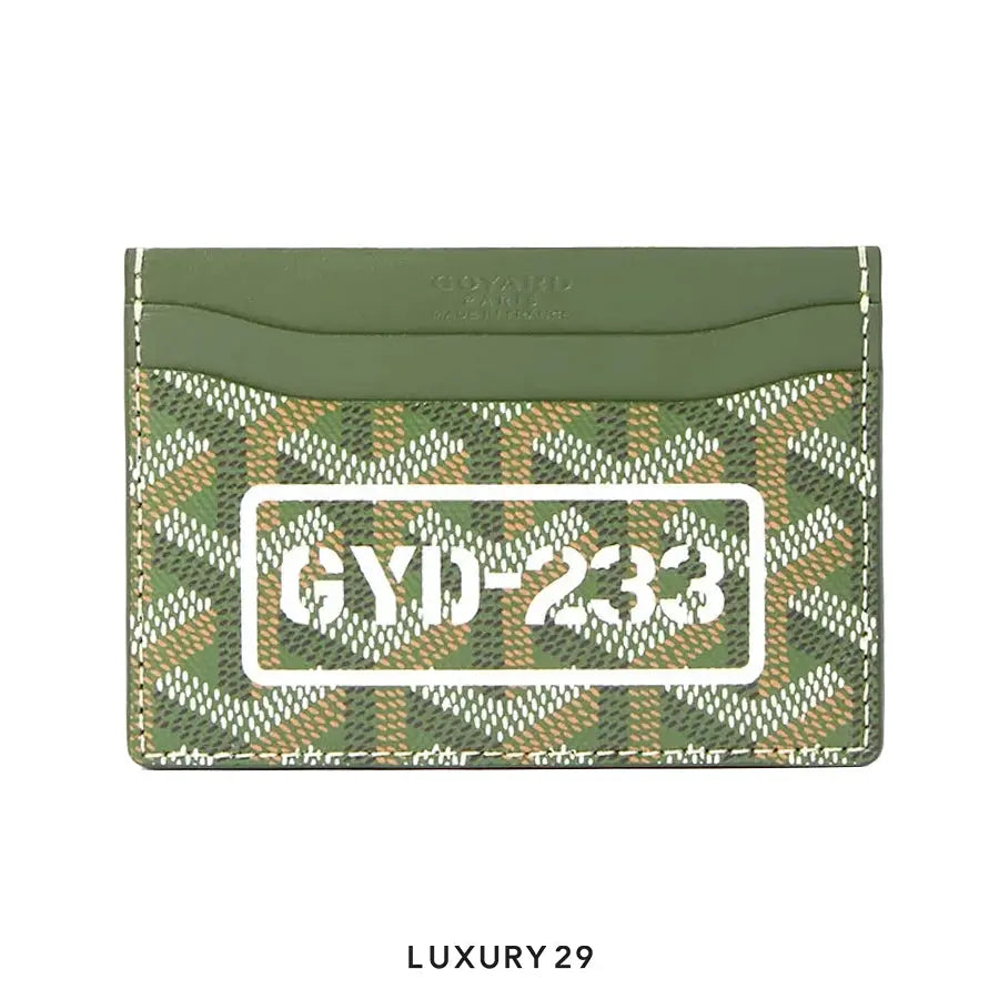 Goyard Saint-Sulpice Card Wallet Khaki - GYD233