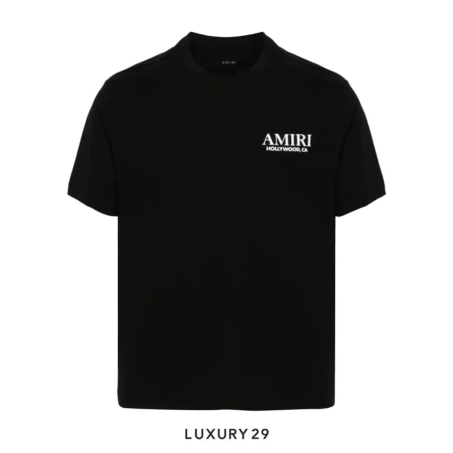 Amiri Bones Stacked cotton T-shirt Black