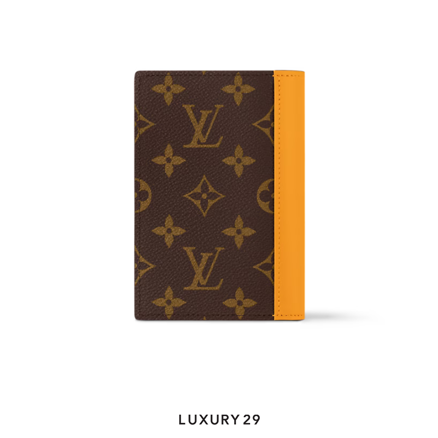 Louis Vuitton LV Passport Cover Safran Yellow LOUIS VUITTON