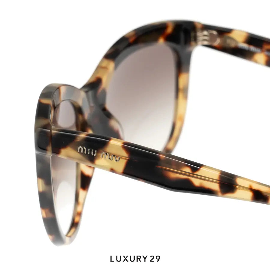 Miu Miu Round sunglasses Camel Antracs Lens MIU MIU