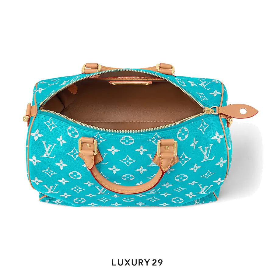 Louis Vuitton LV Speedy P9 Bandouliere 40 Turquoise LOUIS VUITTON