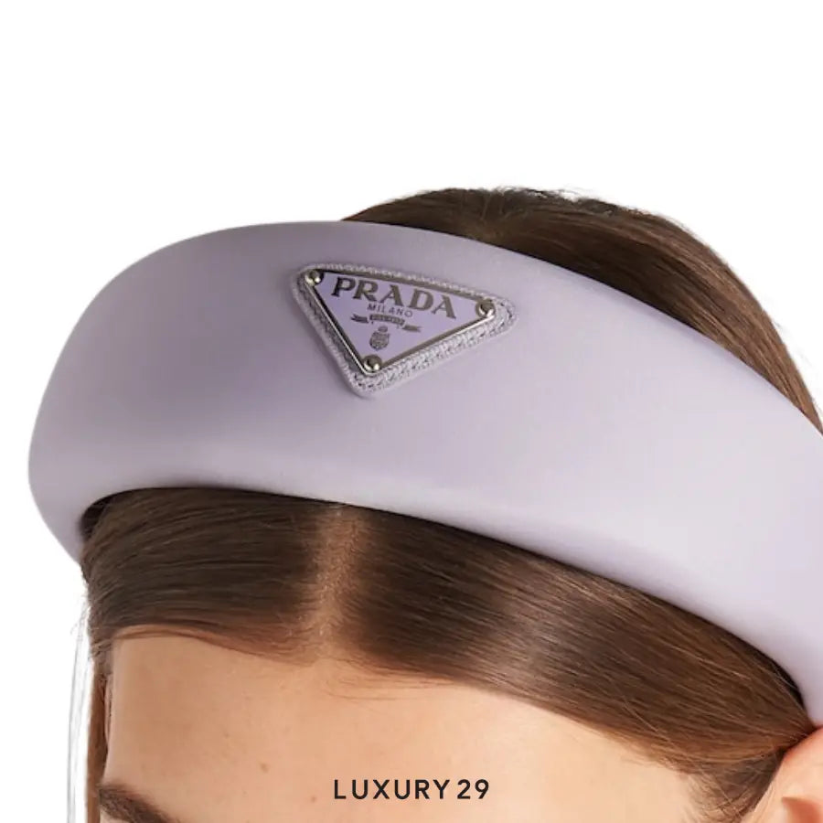 Prada Re-Nylon headband Wisteria PRADA