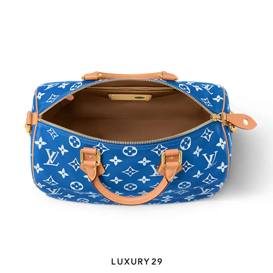 Louis Vuitton LV Speedy P9 Bandouliere 40 Bleu LOUIS VUITTON