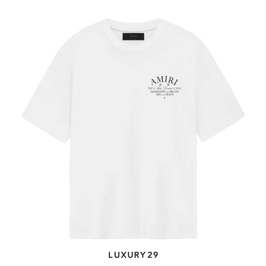 AMIRI ARTS DISTRICT TEE T-shirt OFF-WHITE