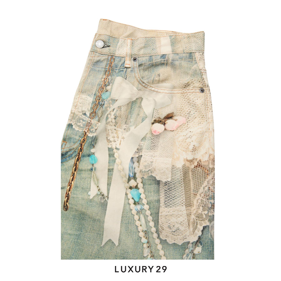 Acne Studios Denim shorts - loose fit