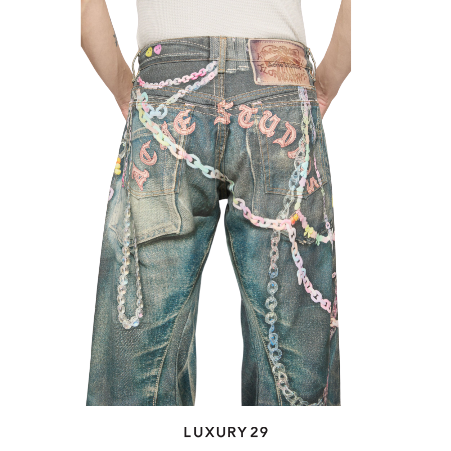 Acne Studios Loose fit jeans - 2006M Mid blue ACNE STUDIOS