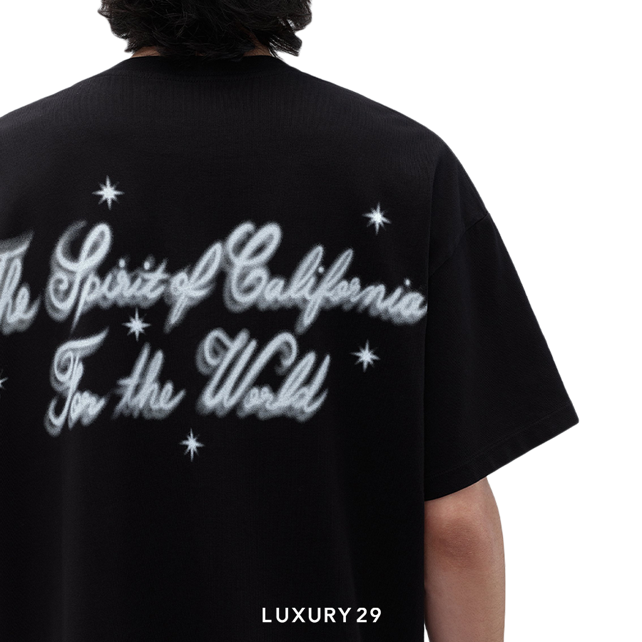 Amiri Airbrush Cherub Tee 'Black' AMIRI