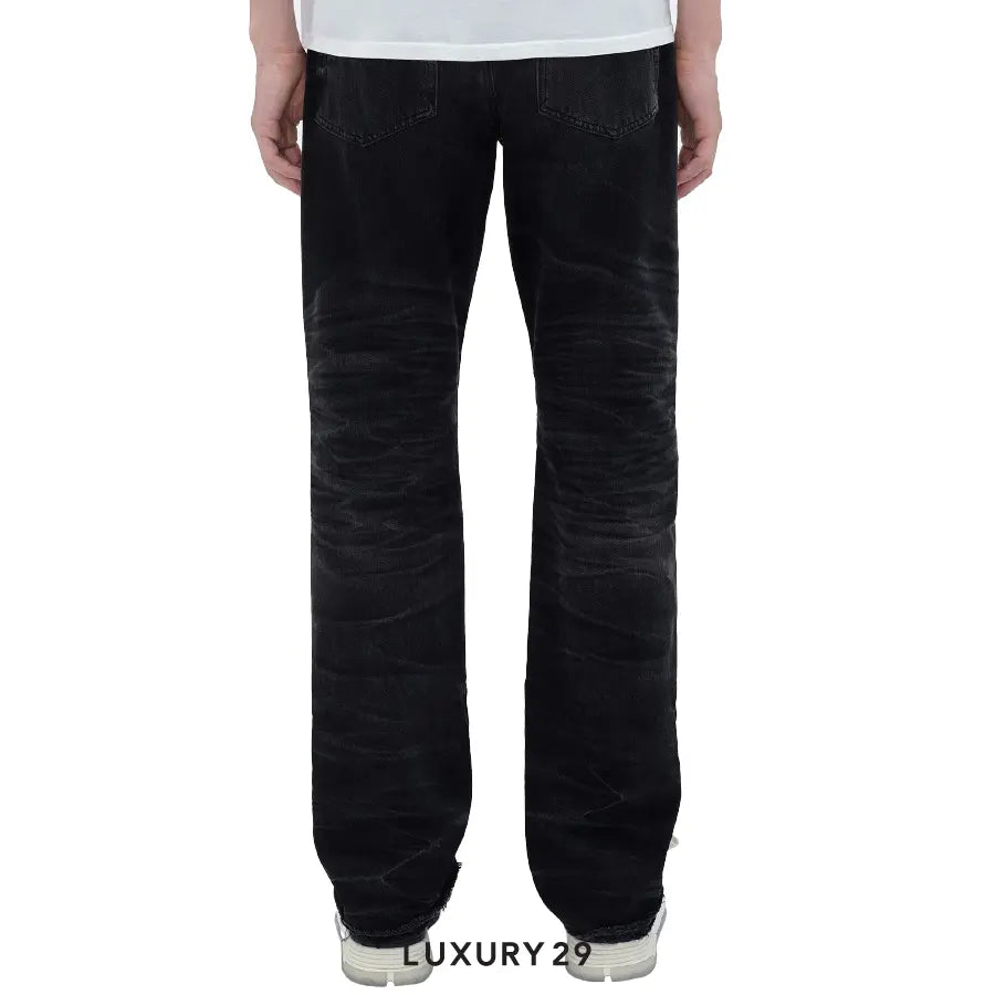 Amiri RELEASE HEM STRAIGHT JEAN FADED BLACK AMIRI