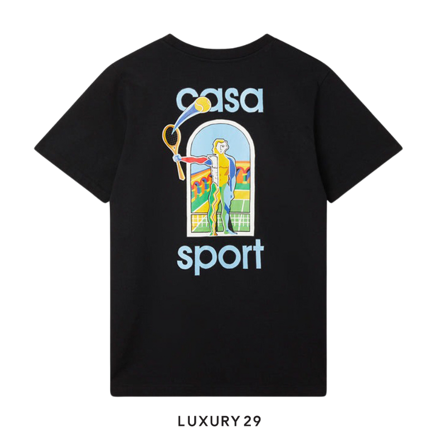 Casablanca Le Jeu Colore T-Shirt black CASABLANCA