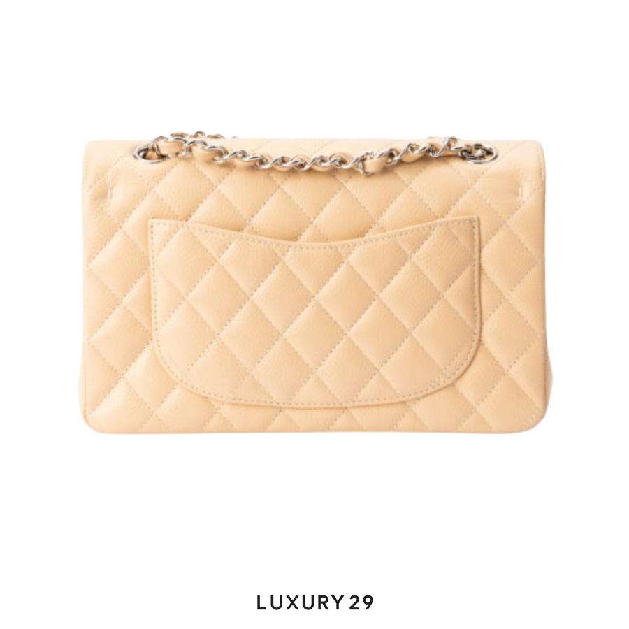 Chanel Classic Flap Medium Beige SHW CHANEL