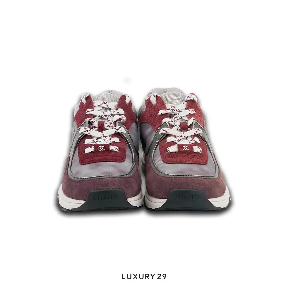 Chanel Sneakers Suede Nylon Reflective Tie Dye CHANEL