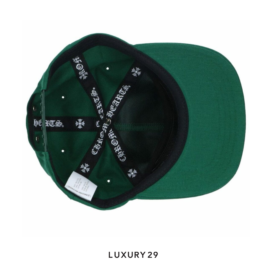 Chrome Hearts MATTY BOY "SPACE" Trucker Cap Green CHROME HEARTS