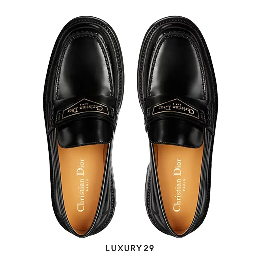 Dior Boy Loafer Black Brushed Calfskin DIOR