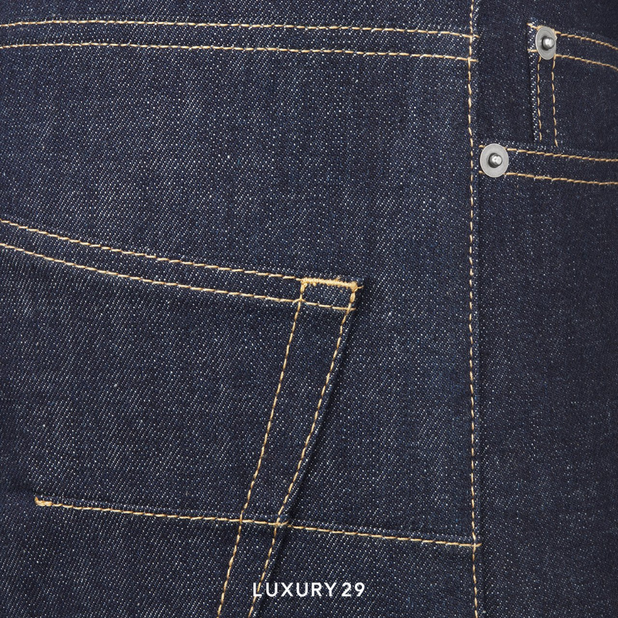 Dior Boyfriend Jeans Blue Cotton Denim with Dior Oblique Interior Blue DIOR