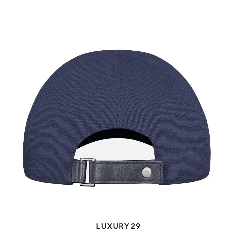 Dior Charm Cap Cotton Navy Blue DIOR