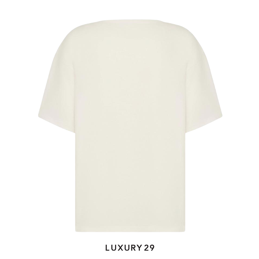 Dior X CACTUS JACK Oversized T-Shirt White/Brown DIOR