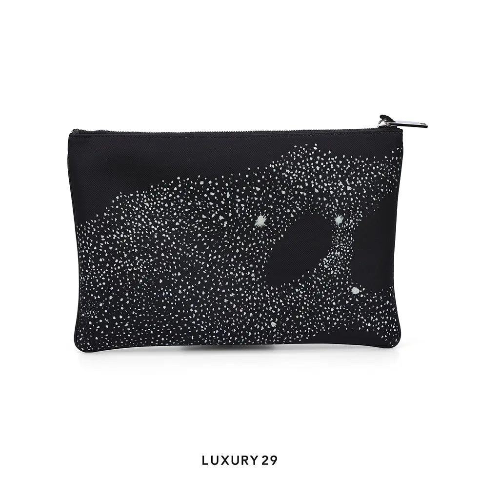 Dior X Peter Doig Black Nylon Pouch DIOR
