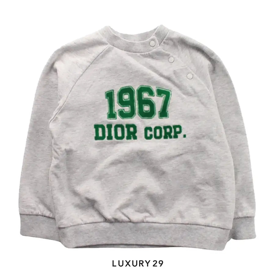 Dior Buttoned Sweatshirt 4T