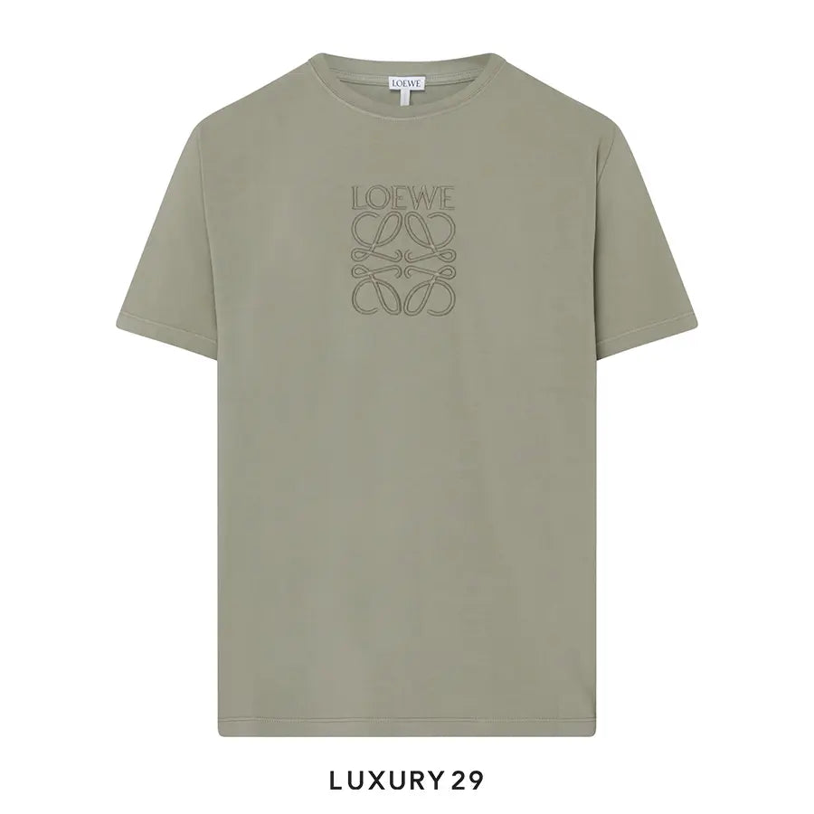 Loewe Relaxed fit T-shirt in cotton Platinum