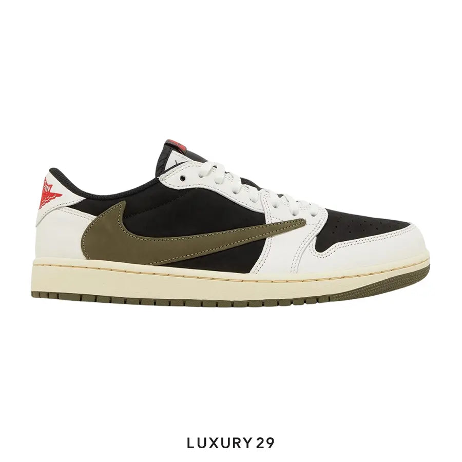 Nike Jordan 1 Retro Low OG SP Travis Scott Olive (Women's) NIKE