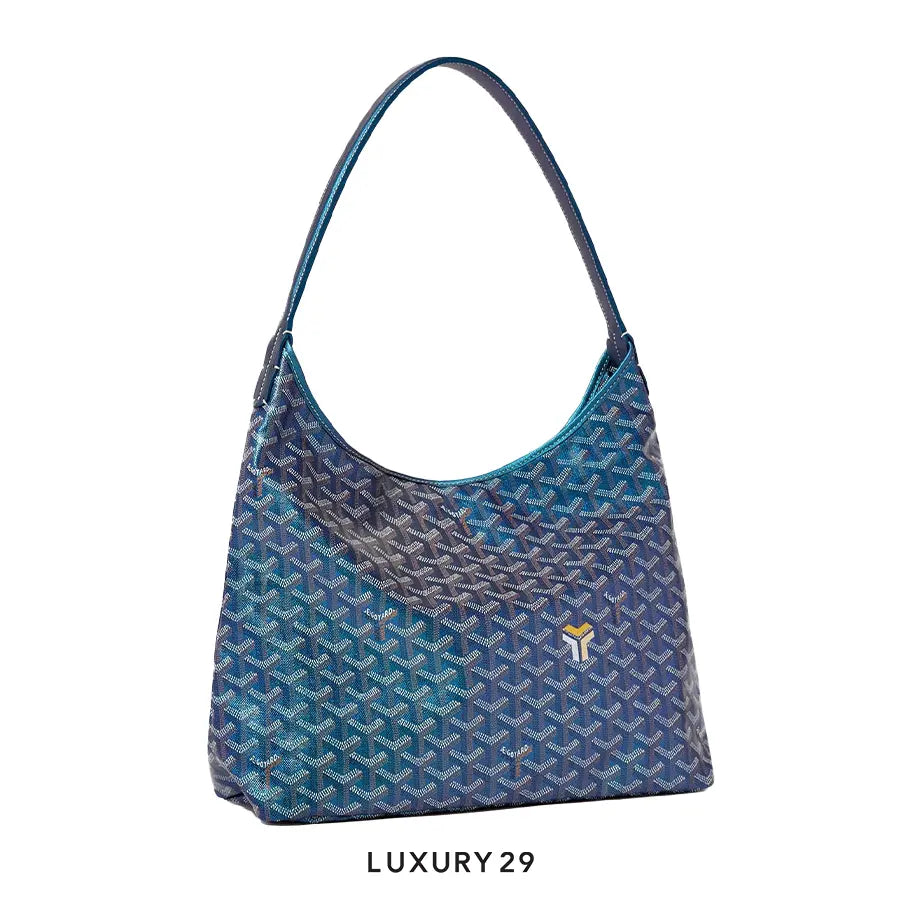 Goyard Boheme Hobo Bag 2024 Pearly Blue