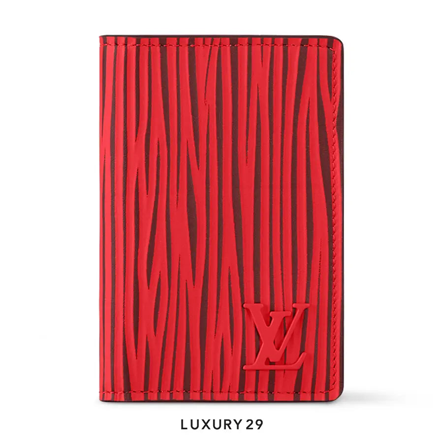 Louis Vuitton LV Pocket Organizer Autumn Maple Red