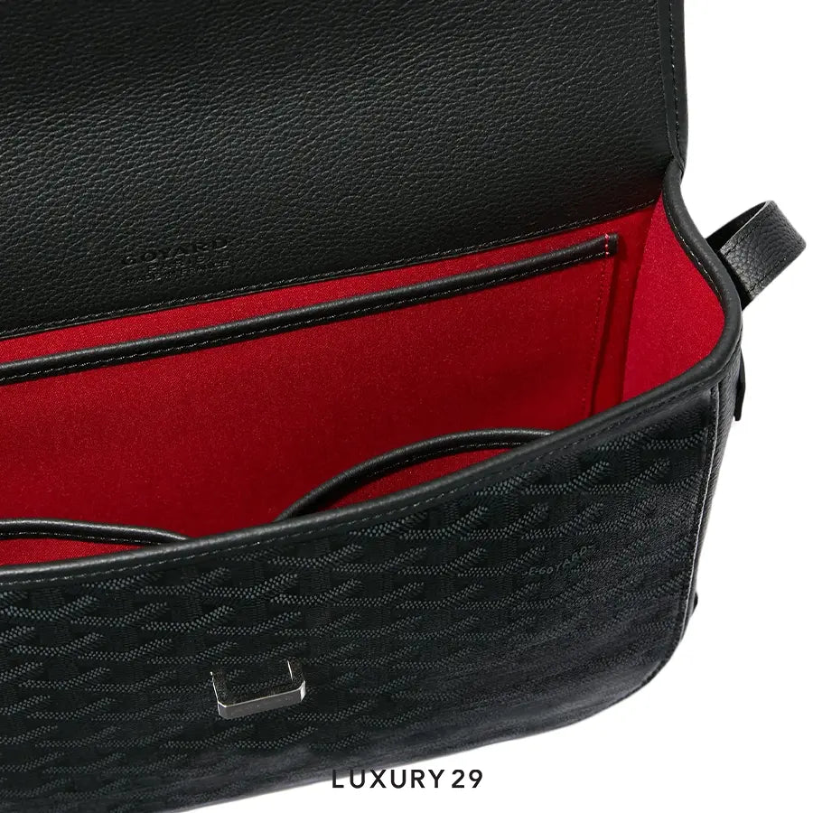 Goyard Belvedere MM Bag Jet Black GOYARD