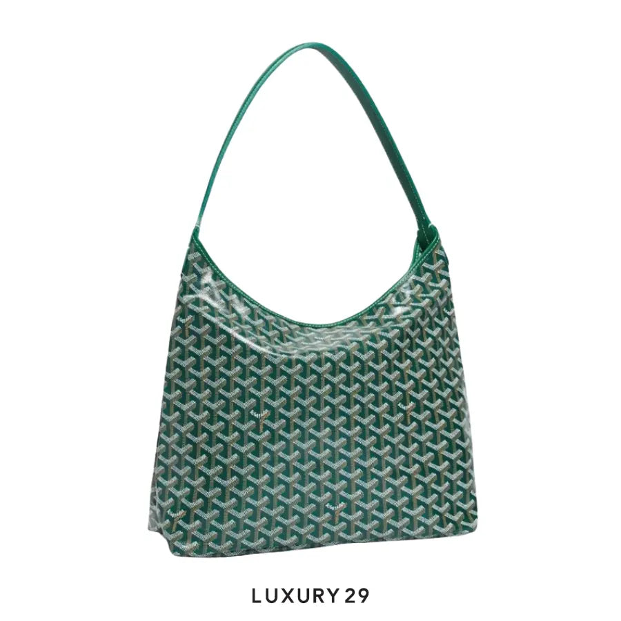 Goyard Boheme Hobo Bag Green GOYARD