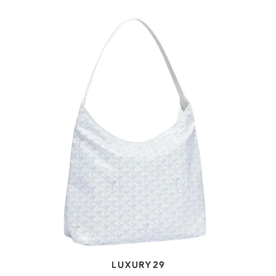 Goyard Boheme Hobo Bag White GOYARD