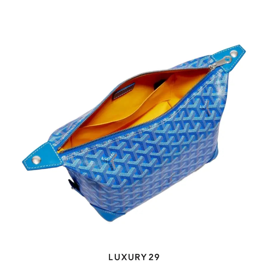Goyard Bowling 25 Toiletry Bag Sky Blue GOYARD