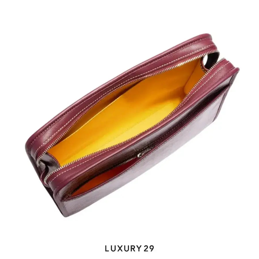 Goyard Jouvence MM Toiletry Bag Burgundy GOYARD