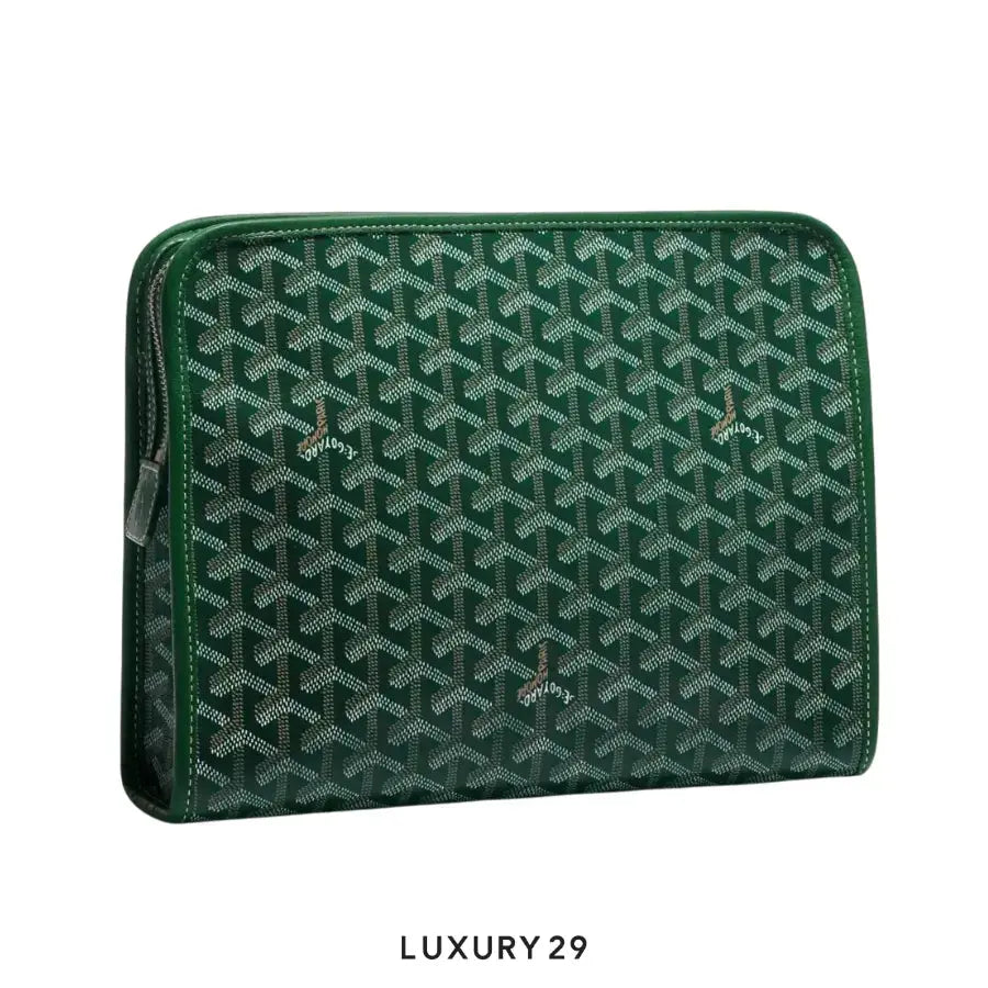 Goyard Jouvence MM Toiletry Bag Green GOYARD