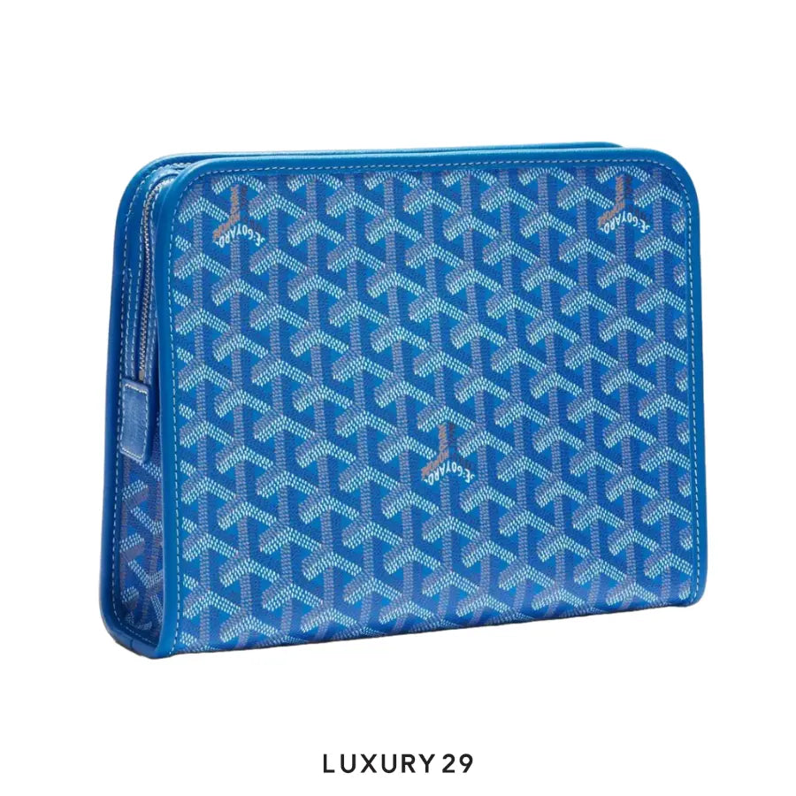Goyard Jouvence MM Toiletry Bag Sky Blue GOYARD