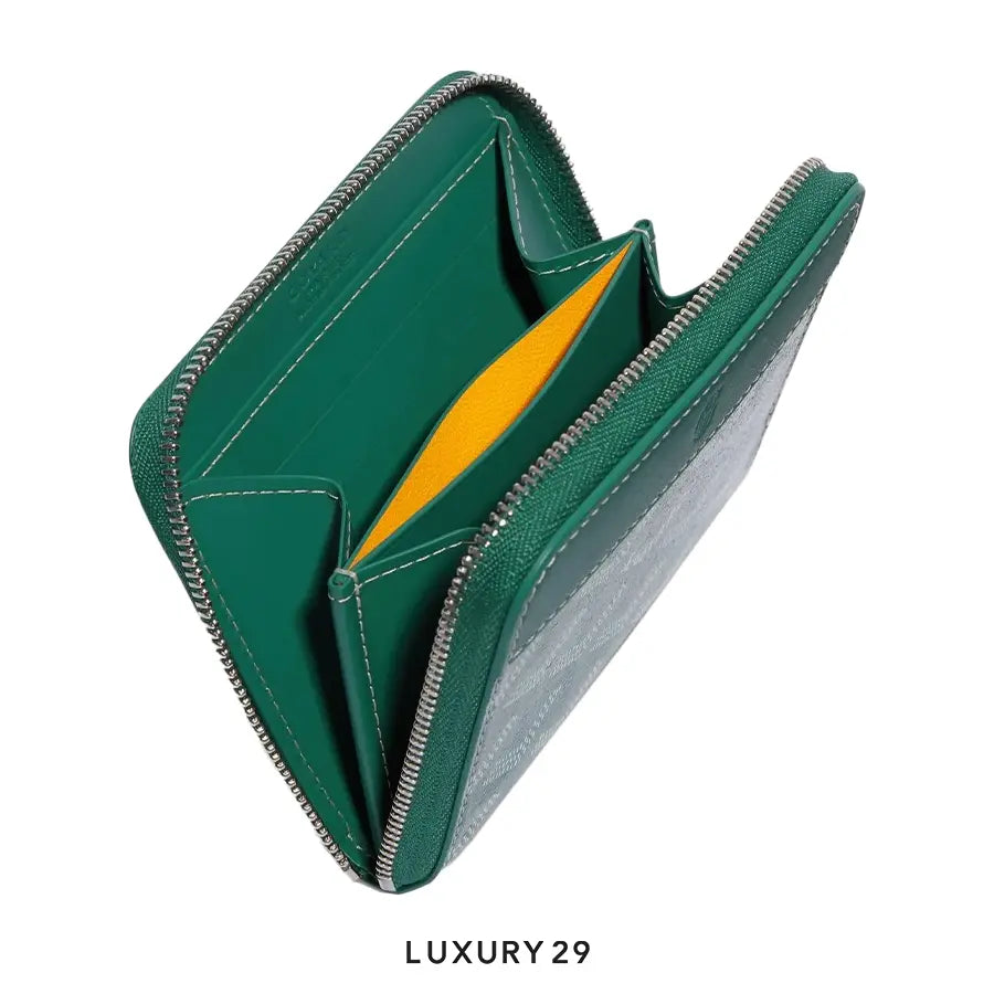 Goyard Matignon PM Wallet Green GOYARD