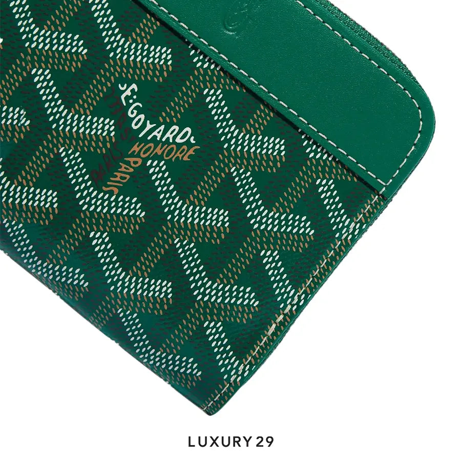 Goyard Matignon PM Wallet Green GOYARD