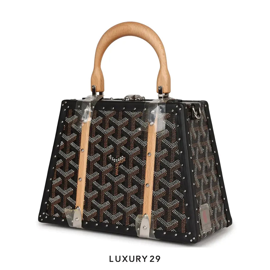 Goyard Saigon Mini Trunk Bag Black GOYARD