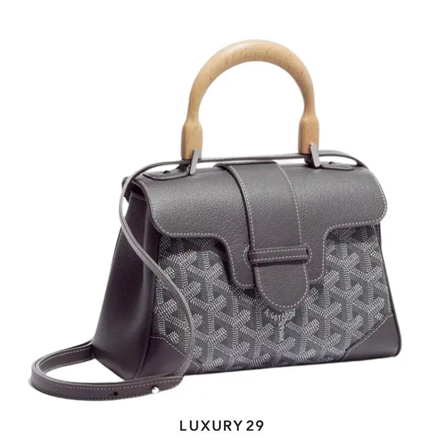 Goyard Saigon Souple Mini Bag Grey GOYARD