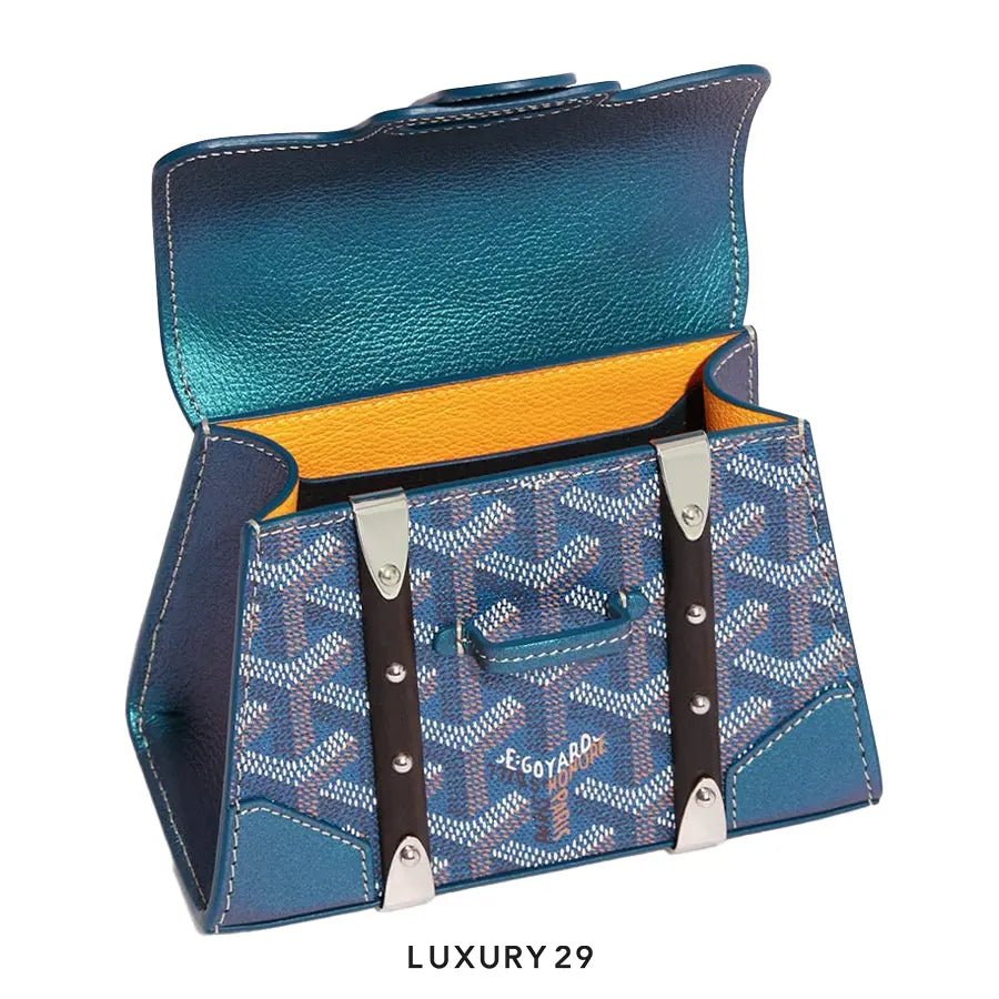 Goyard Saigon Structure Nano Bag 2024 Pearly Blue GOYARD