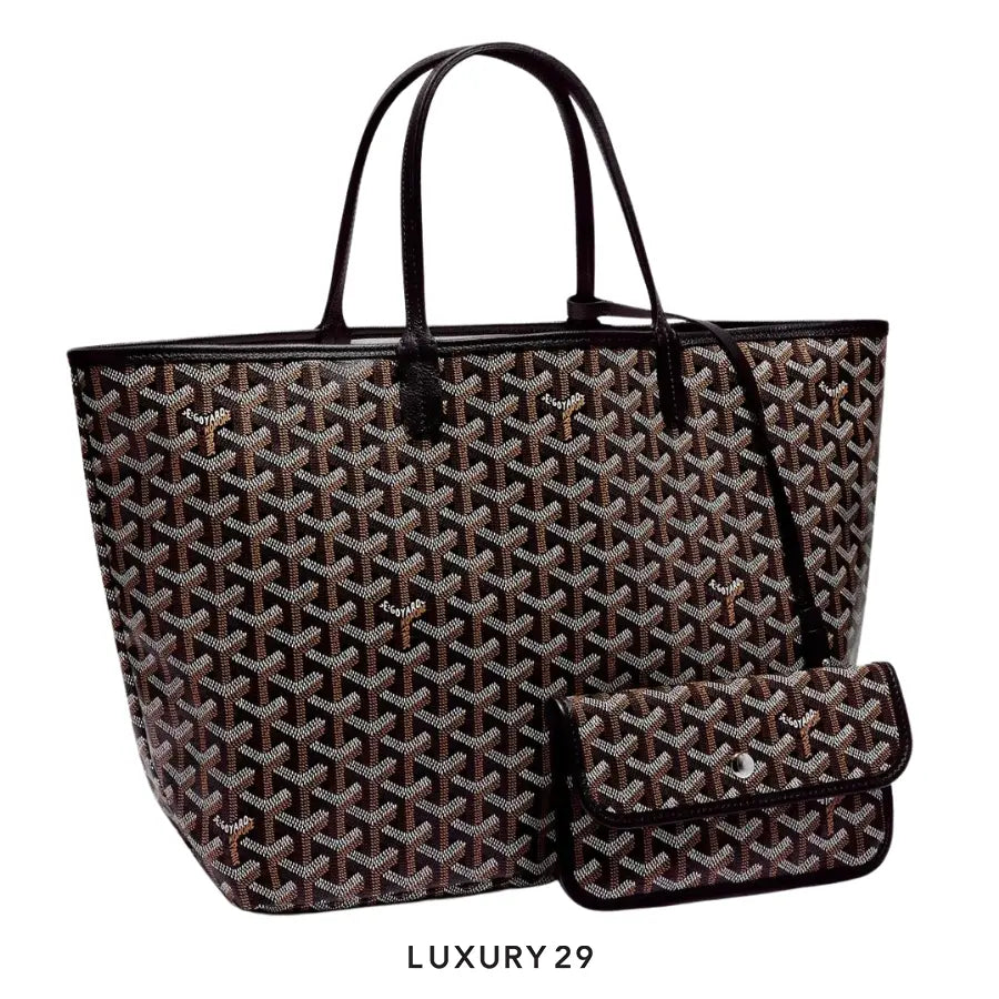 Goyard Saint Louis PM Bag Black GOYARD