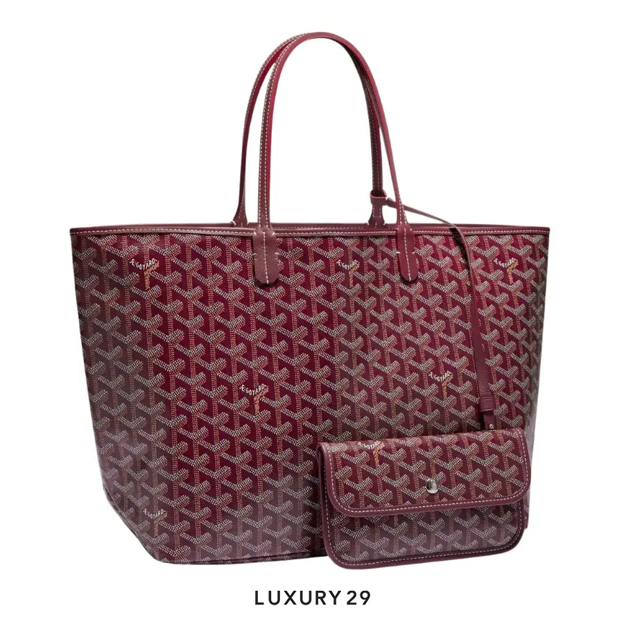 Goyard Saint Louis PM Bag Burgundy GOYARD