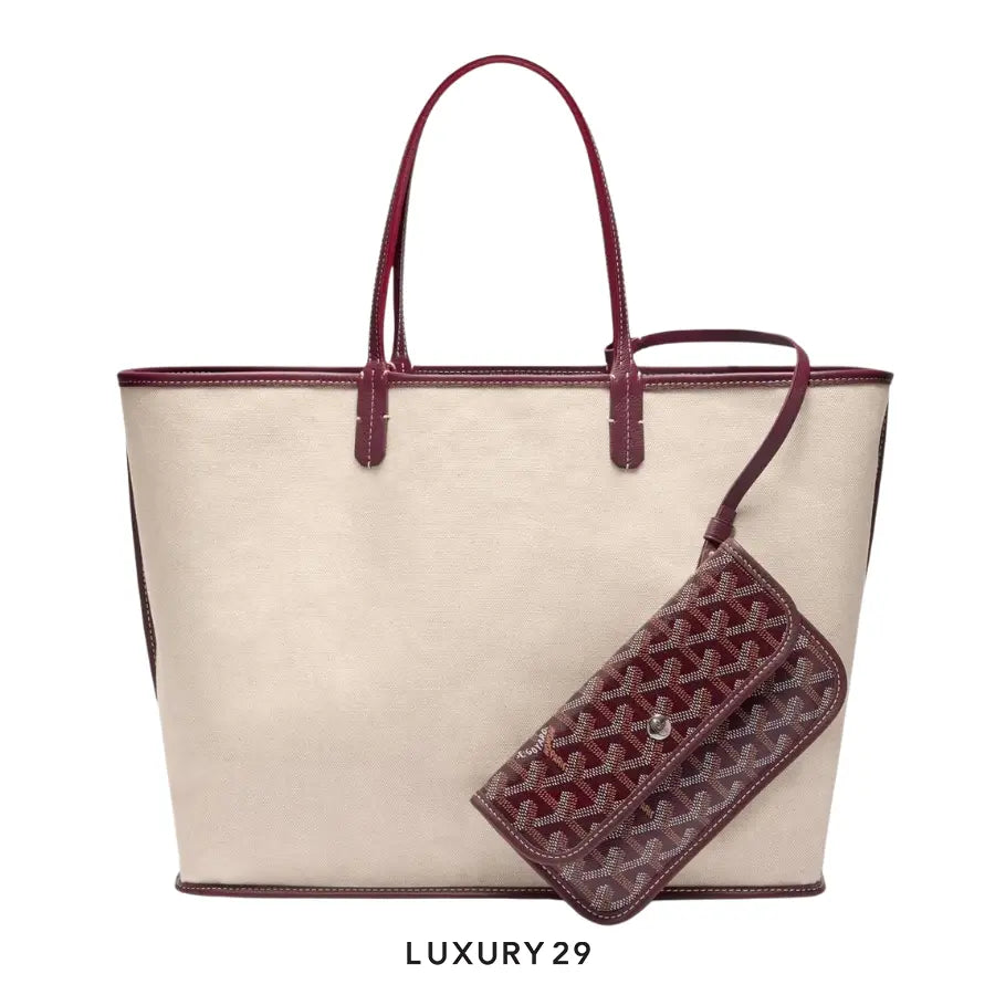 Goyard Saint Louis PM Bag Burgundy GOYARD