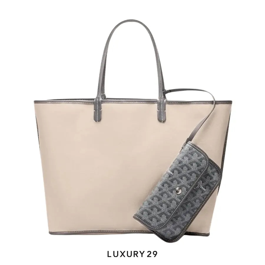 Goyard Saint Louis PM Bag Grey GOYARD