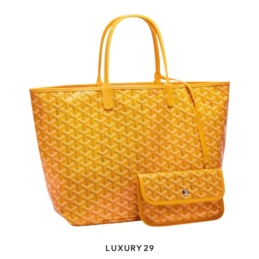 Goyard Saint Louis PM Bag Yellow GOYARD