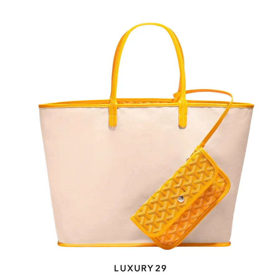 Goyard Saint Louis PM Bag Yellow GOYARD