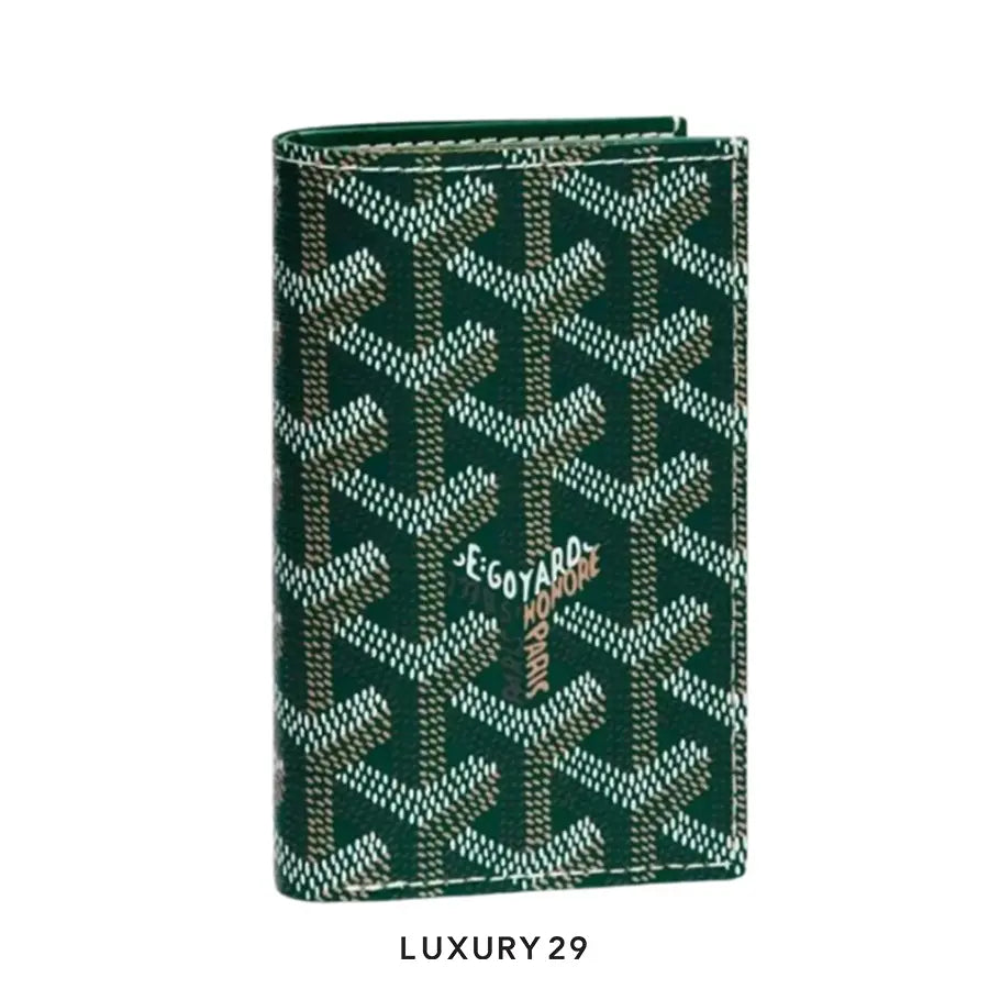 Goyard Saint-Pierre Card Wallet Green
