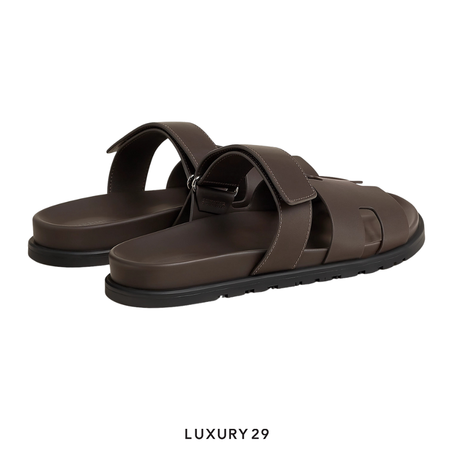 Hermes Chypre sandal Veau Ecorce HERMES