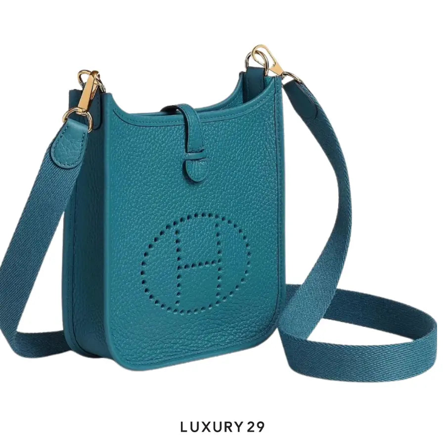 Hermes Evelyne 16 Amazone Bag New Bleu Jean HERMES