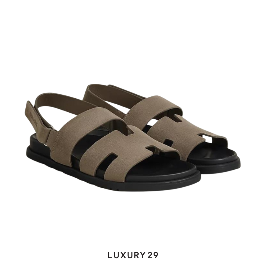 Hermes Genius sandal Etoupe HERMES