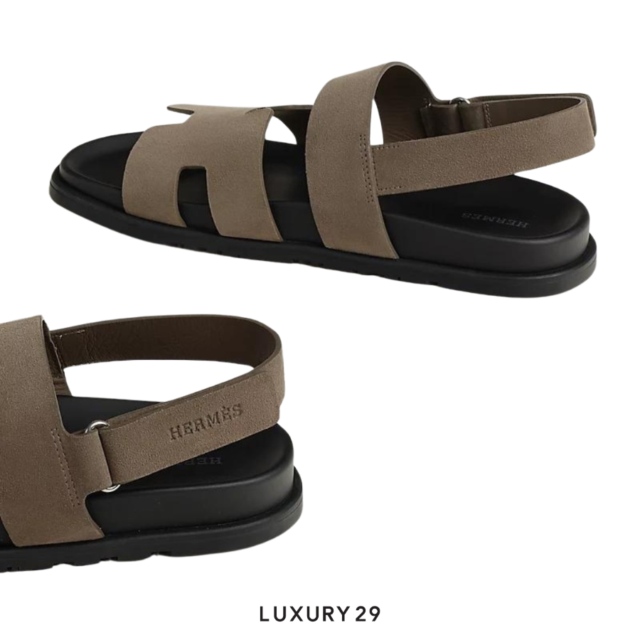 Hermes Genius sandal Etoupe HERMES