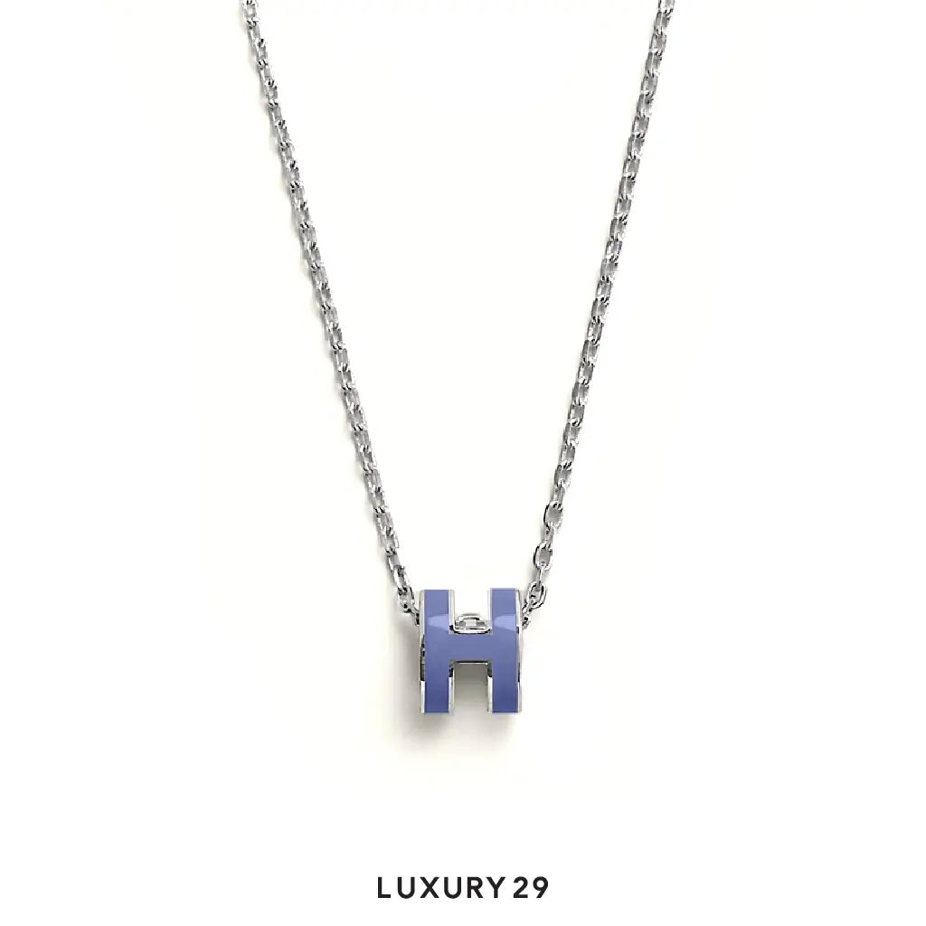 Hermes Mini Pop H pendant Lilas